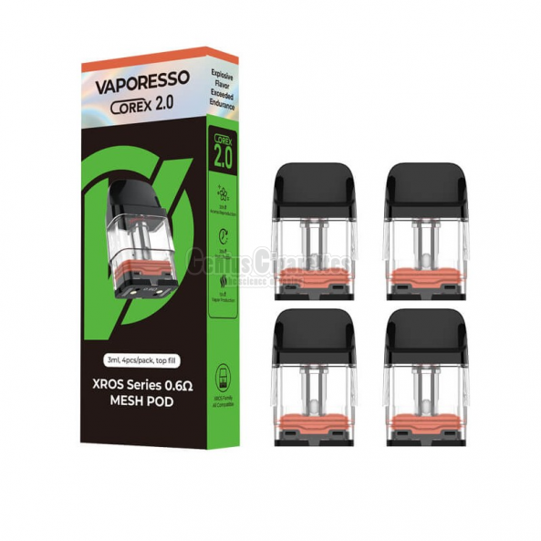 Vaporesso Xros Corex 2.0 Cartridge 3ml (PACK OF 4)